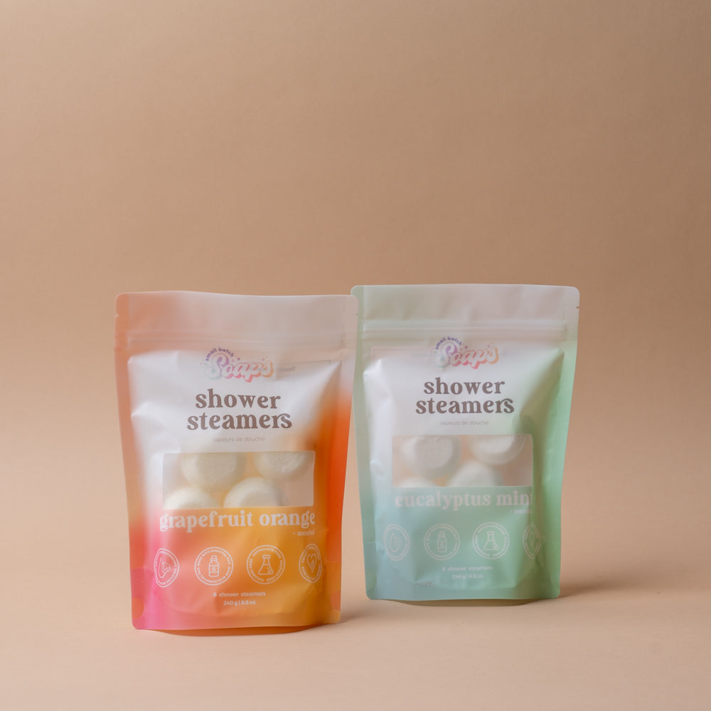 Essential Oil Shower Steamers bath bomb Small Batch Soaps (Faire)