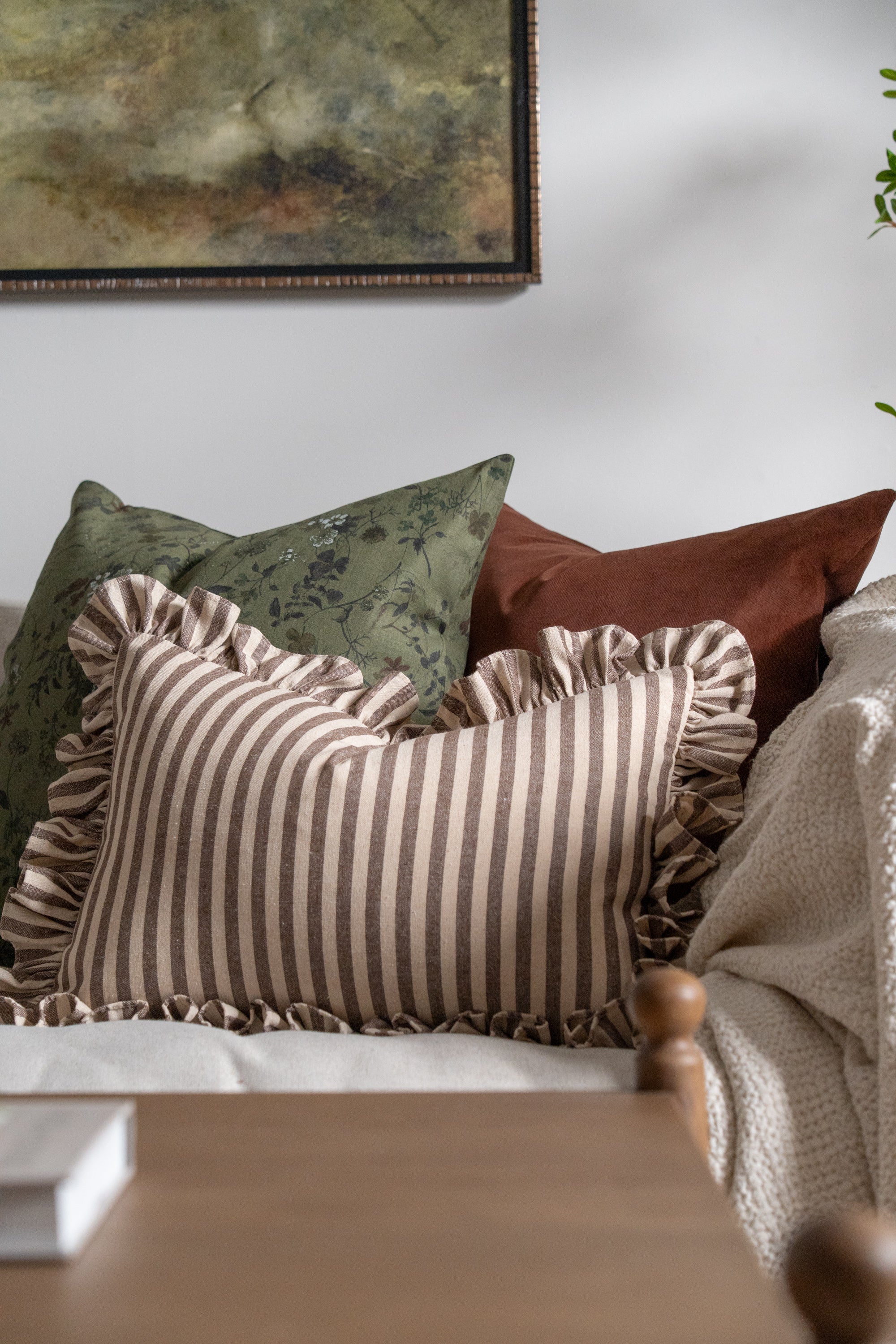 Reina Pillow Cover 1 - PILLOWS - essentials - neutral Rug & Weave Pillows