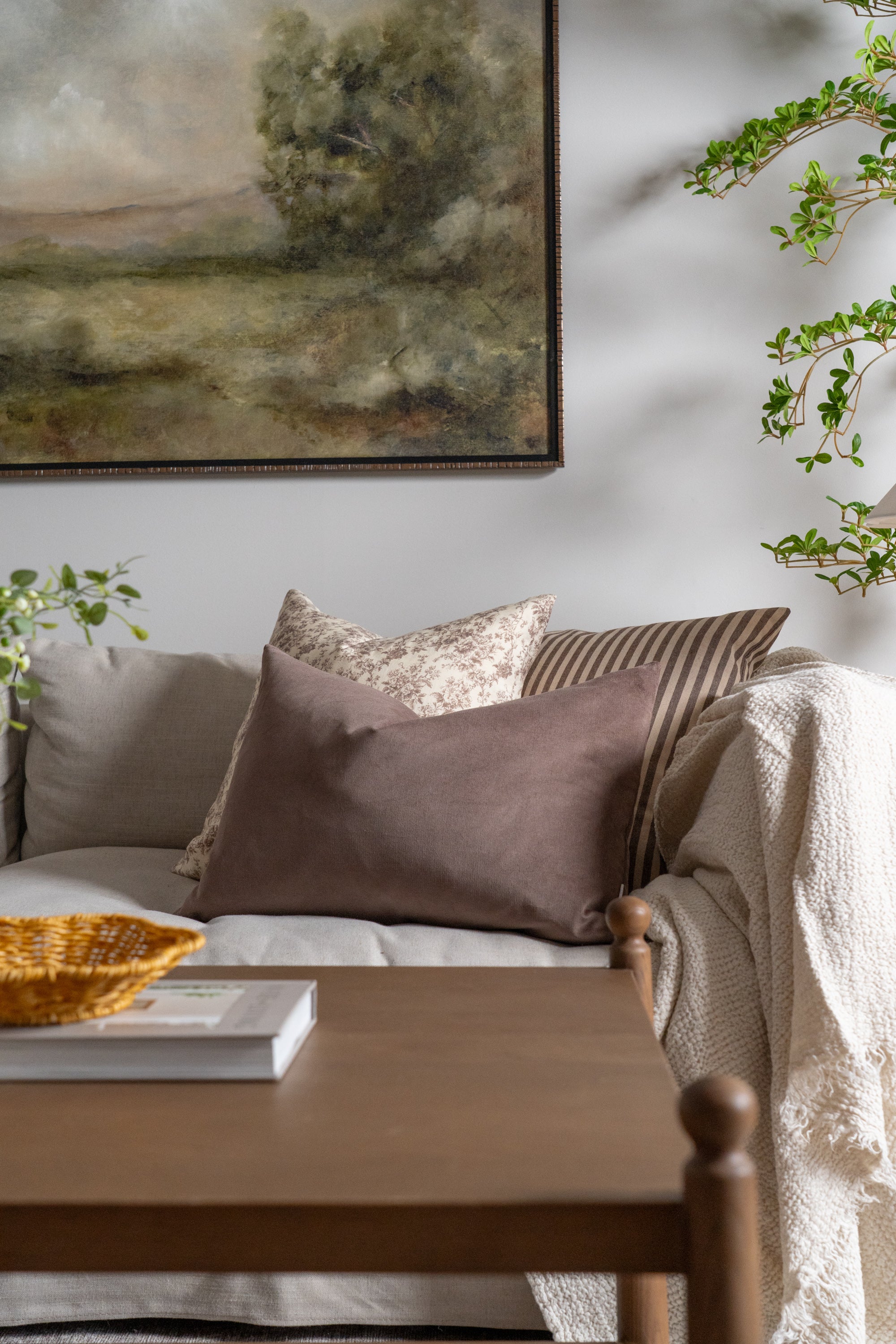 Earl Grey Pillow Cover 1 - PILLOWS - essentials - neutral Rug & Weave Pillows