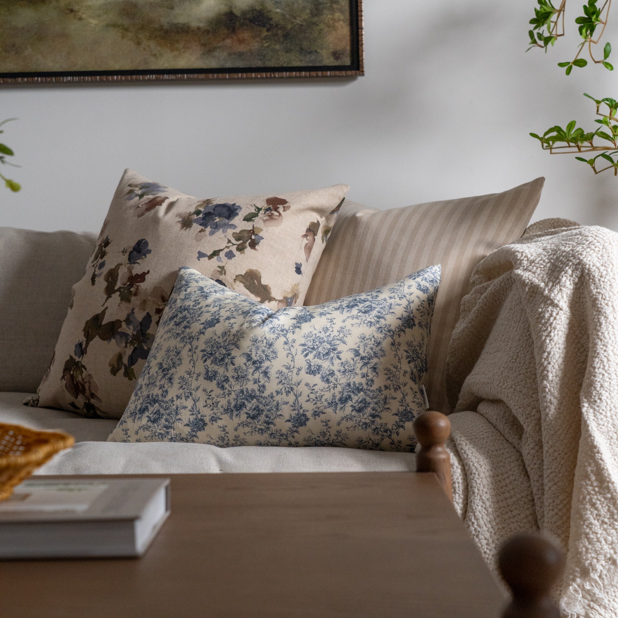 Robbie Pillow Cover 1 - PILLOWS - essentials - neutral Rug & Weave Pillows