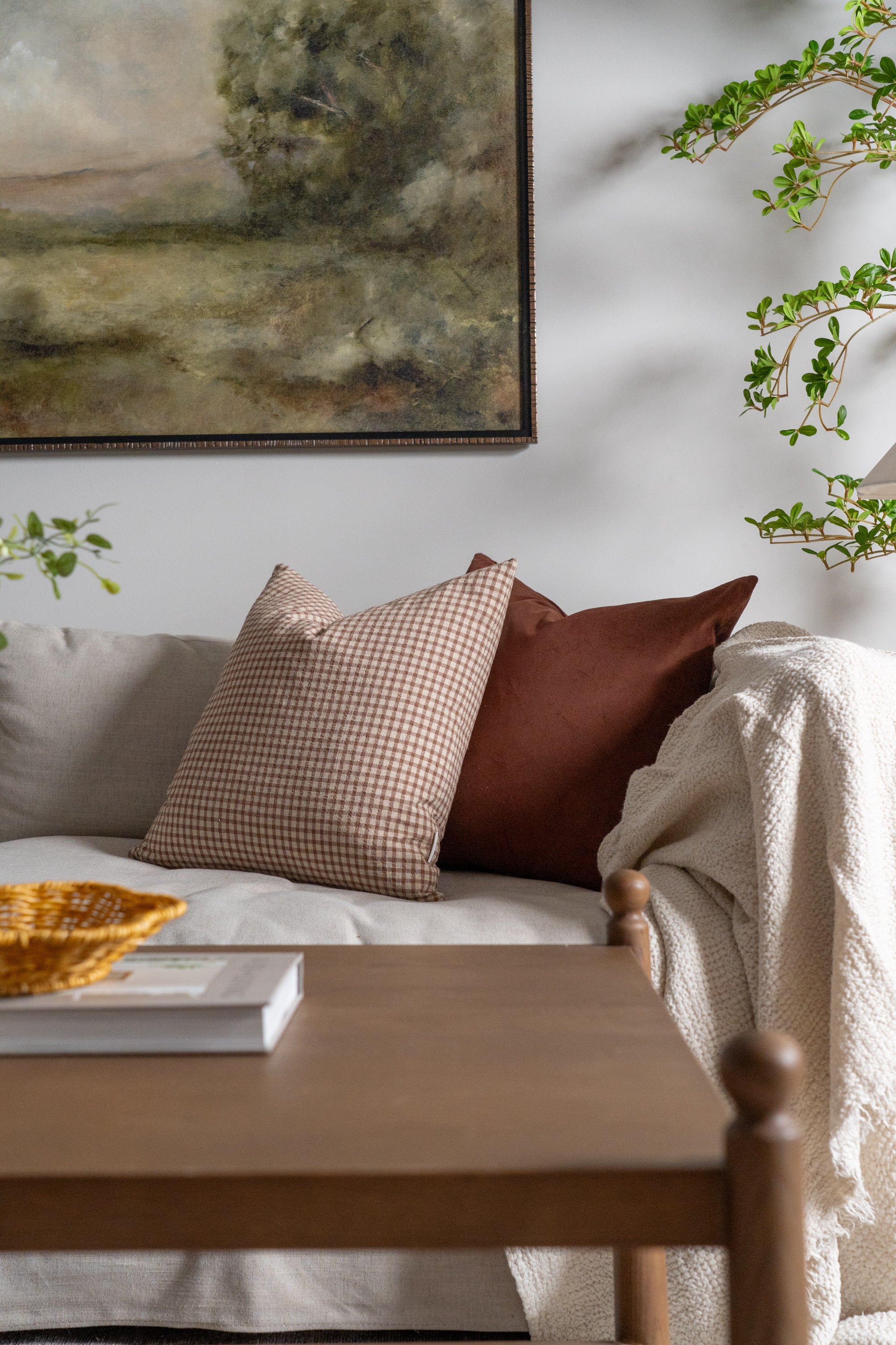 Nutmeg Pillow Cover 1 - PILLOWS - essentials - neutral Rug & Weave Pillows