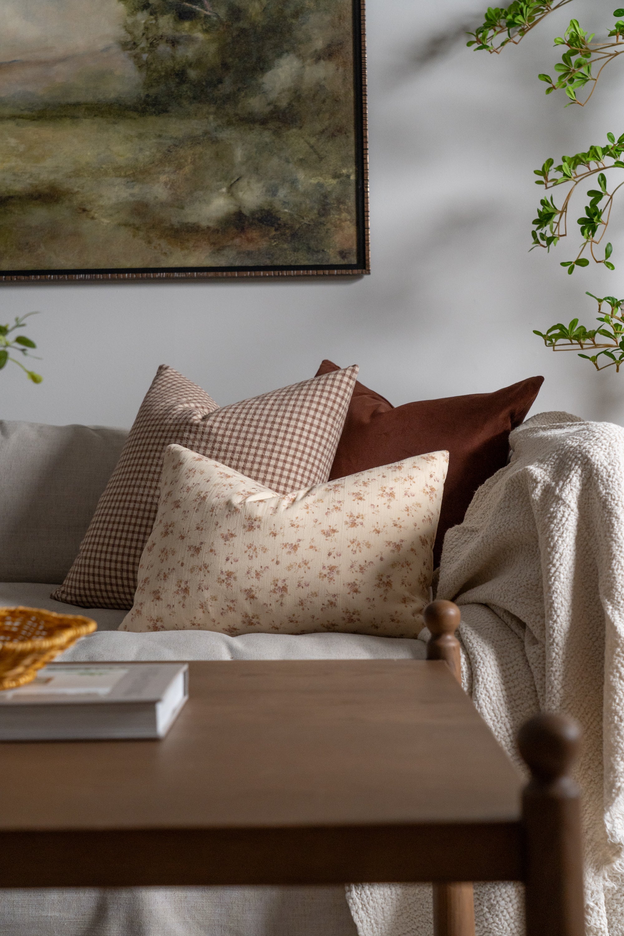Nutmeg Pillow Cover 1 - PILLOWS - essentials - neutral Rug & Weave Pillows