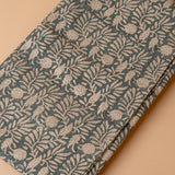 Earthy Botanicals Block Print Tablecloth