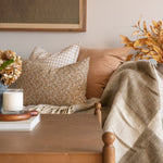 Tillie Block Print Pillow Cover DS 1-PILLOWS - block print - warm ORNA HOUSE