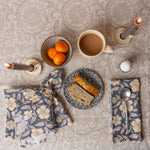 Block Print Cotton Napkins - set of 4 napkin set ORNA HOUSE