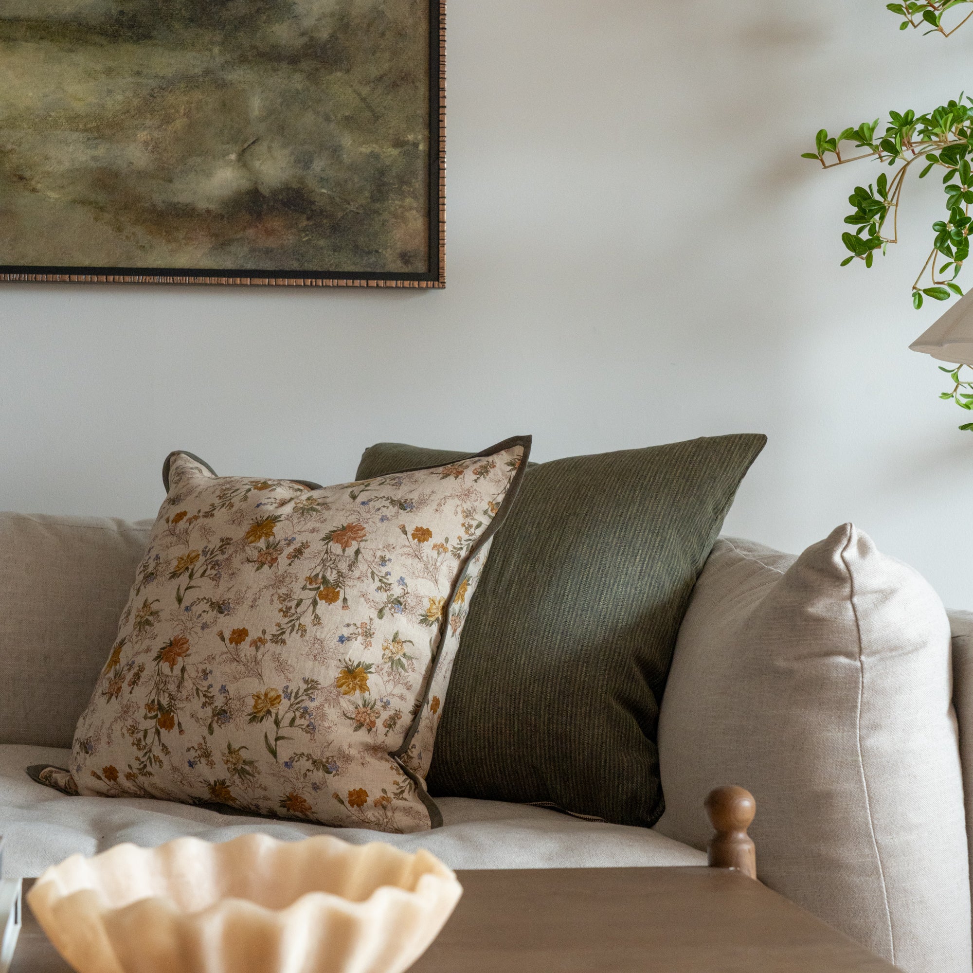 Sophie Pillow Cover 1 - PILLOWS - Linen - neutral Rug & Weave Pillows