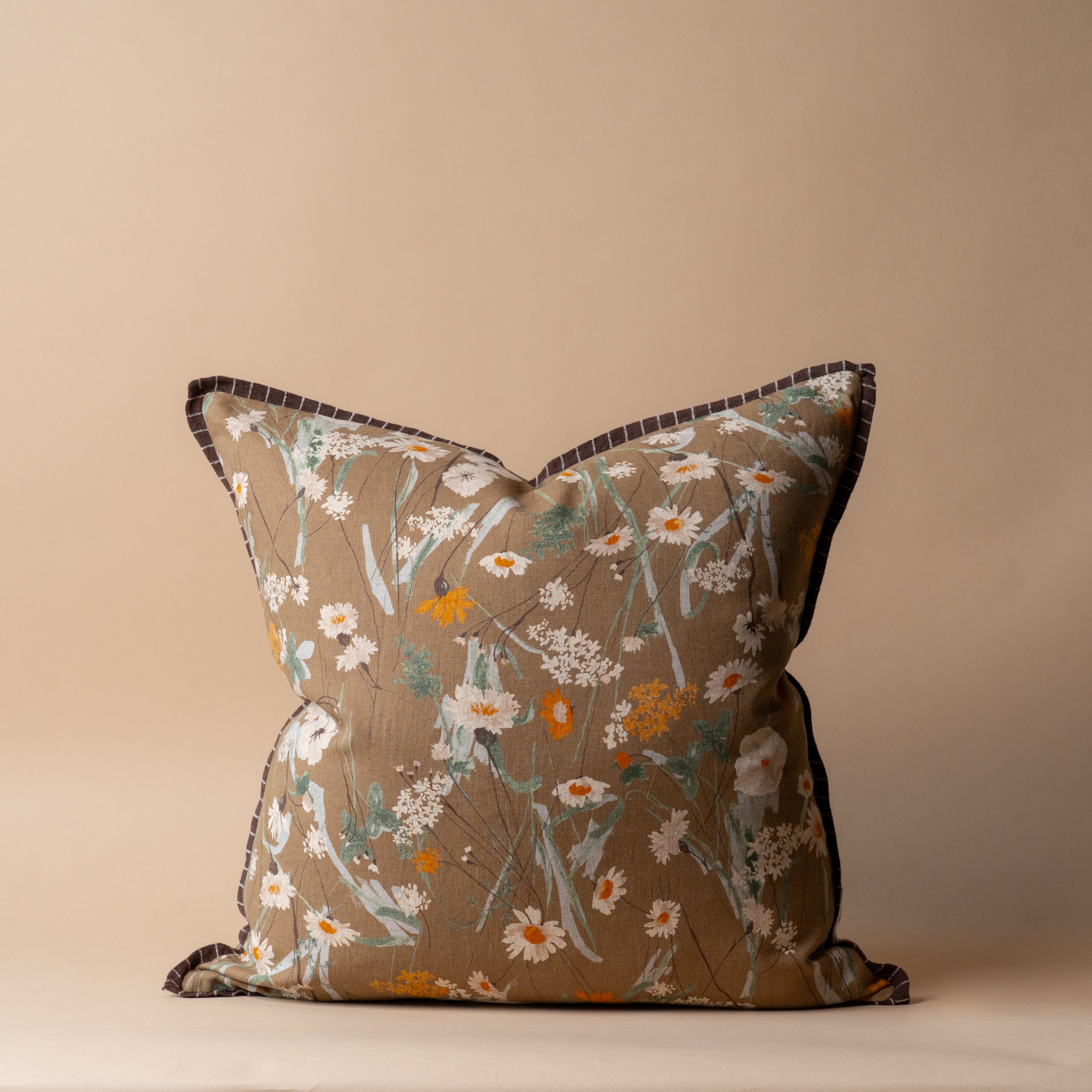 Mackie Pillow Cover 2 - PILLOWS - Linen - warm Rug & Weave Pillows