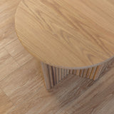 Gus* Modern Odeon End Table - White Oak