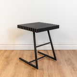 Gus* Modern Transit End Table - Black