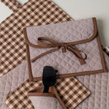 Quilted Gingham Kindle Sleeve