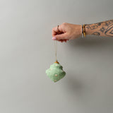 Handmade Paper Mache Ornament  - Layered Shape