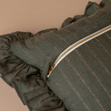 Edmund Ruffle Pillow Cover