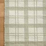 Magnolia Home by Joanna Gaines x Loloi Ryder Sage / Ivory Rug RUGS - cotton Loloi 18" x 18" sample