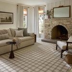 Magnolia Home by Joanna Gaines x Loloi Ryder Stone / Ivory Rug RUGS - cotton Loloi 18" x 18" sample