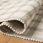 Magnolia Home by Joanna Gaines x Loloi Ryder Stone / Ivory Rug RUGS - cotton Loloi 18" x 18" sample