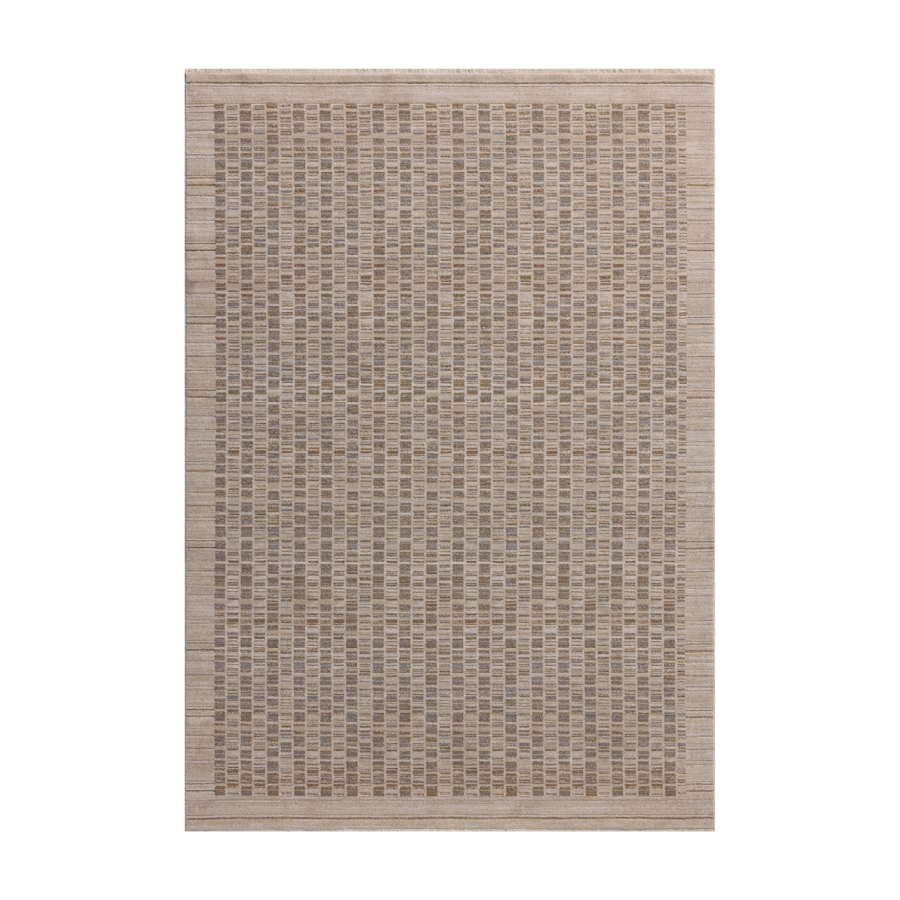 Amber Lewis x Loloi Cali Natural / Slate RUGS - patterned Loloi 18" x 18" Sample