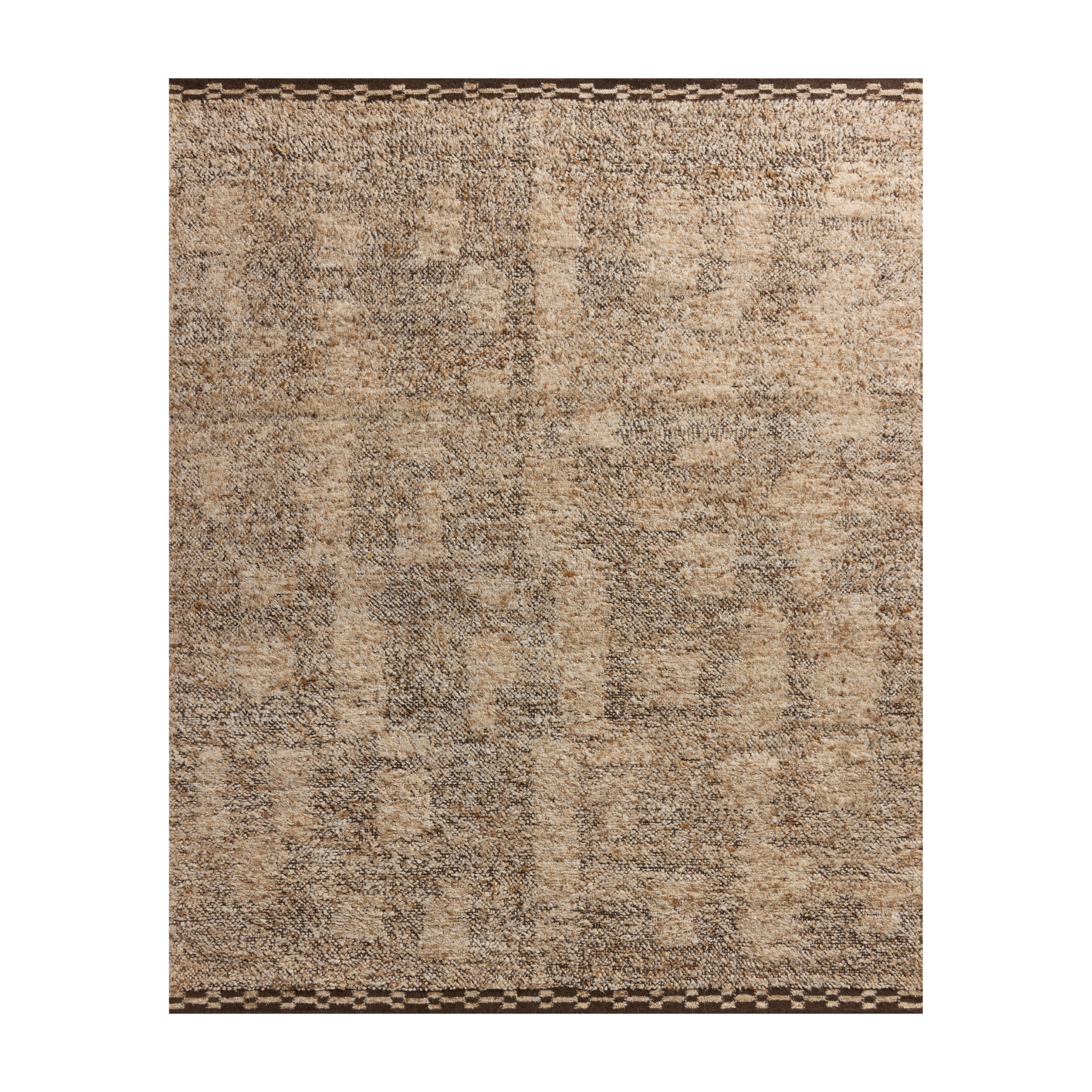 Amber Lewis x Loloi Suki Natural / Bark RUGS - neutral Loloi 18" x 18" sample