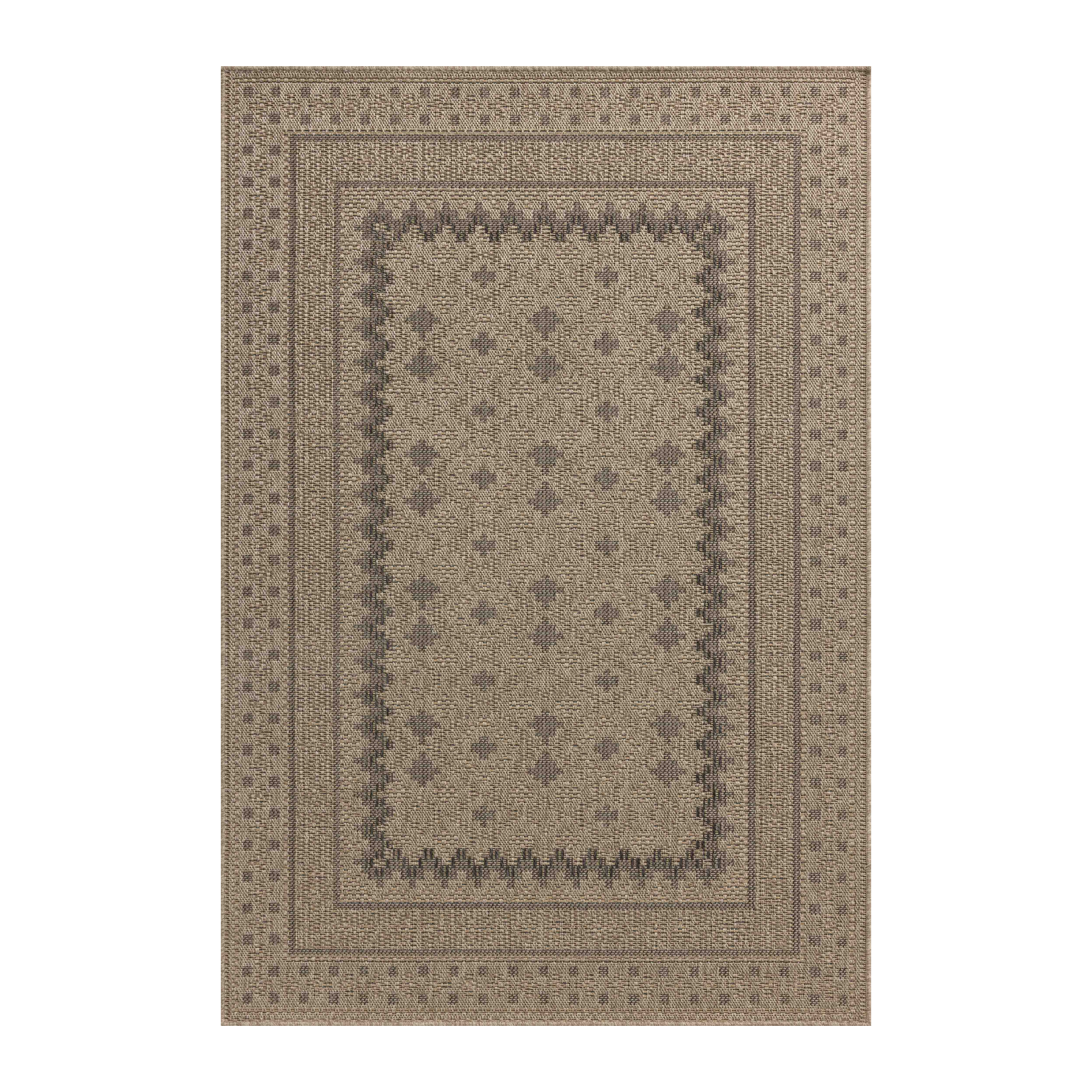 Chris Loves Julia x Loloi Providence Charcoal / Dove Rug RUGS - outdoor Loloi