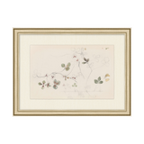 "Simplistic Flowers" Framed Art Print