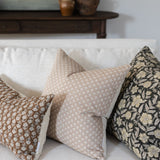 Betsy Block Print Pillow Cover