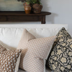 Greta Block Print Pillow Cover 3 - PILLOWS - Block print - cool Rug & Weave Pillows