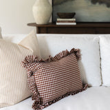 Georgie Ruffle Pillow Cover