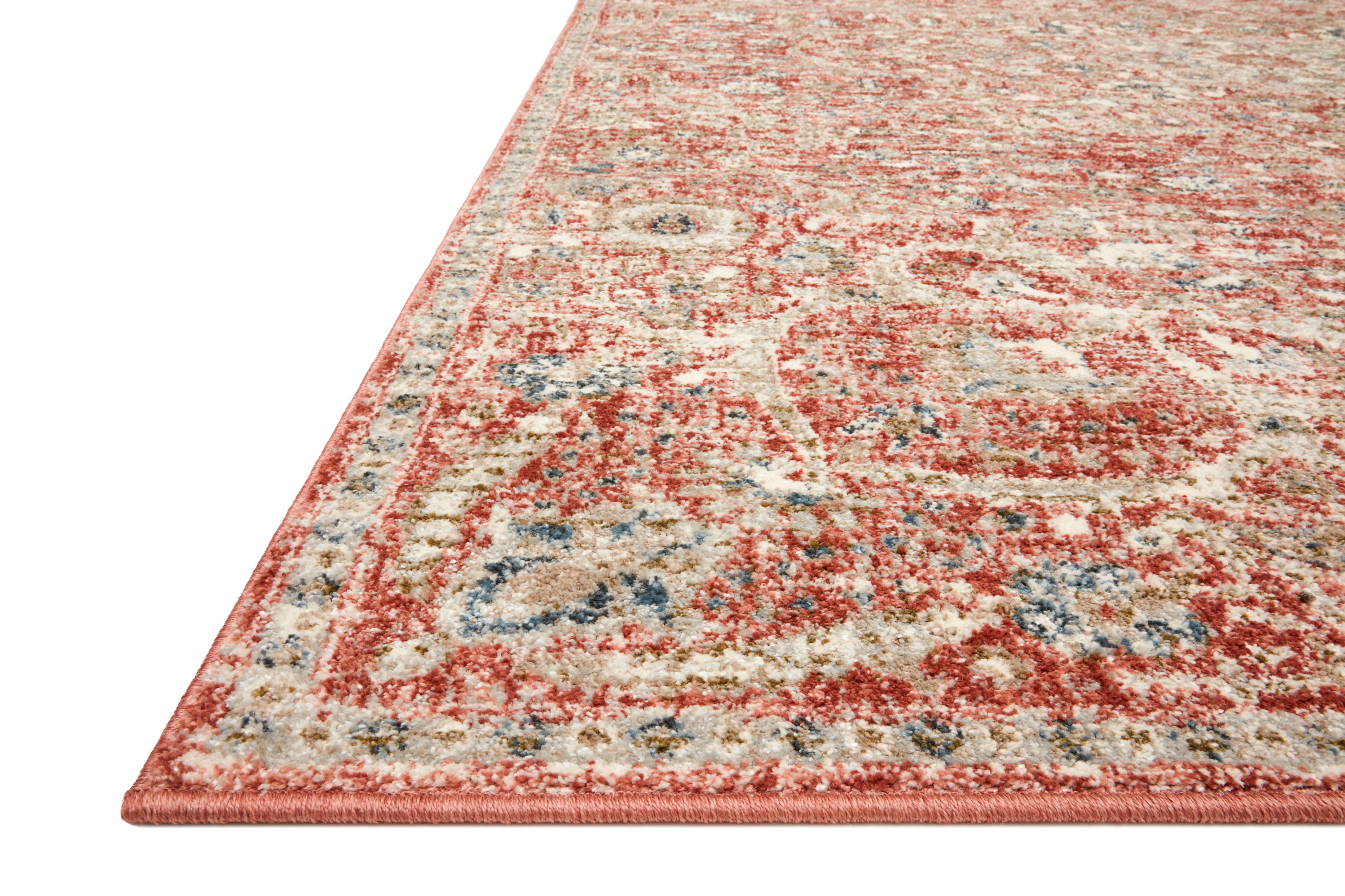 Loloi Saban Rust / Beige Rug Loloi
