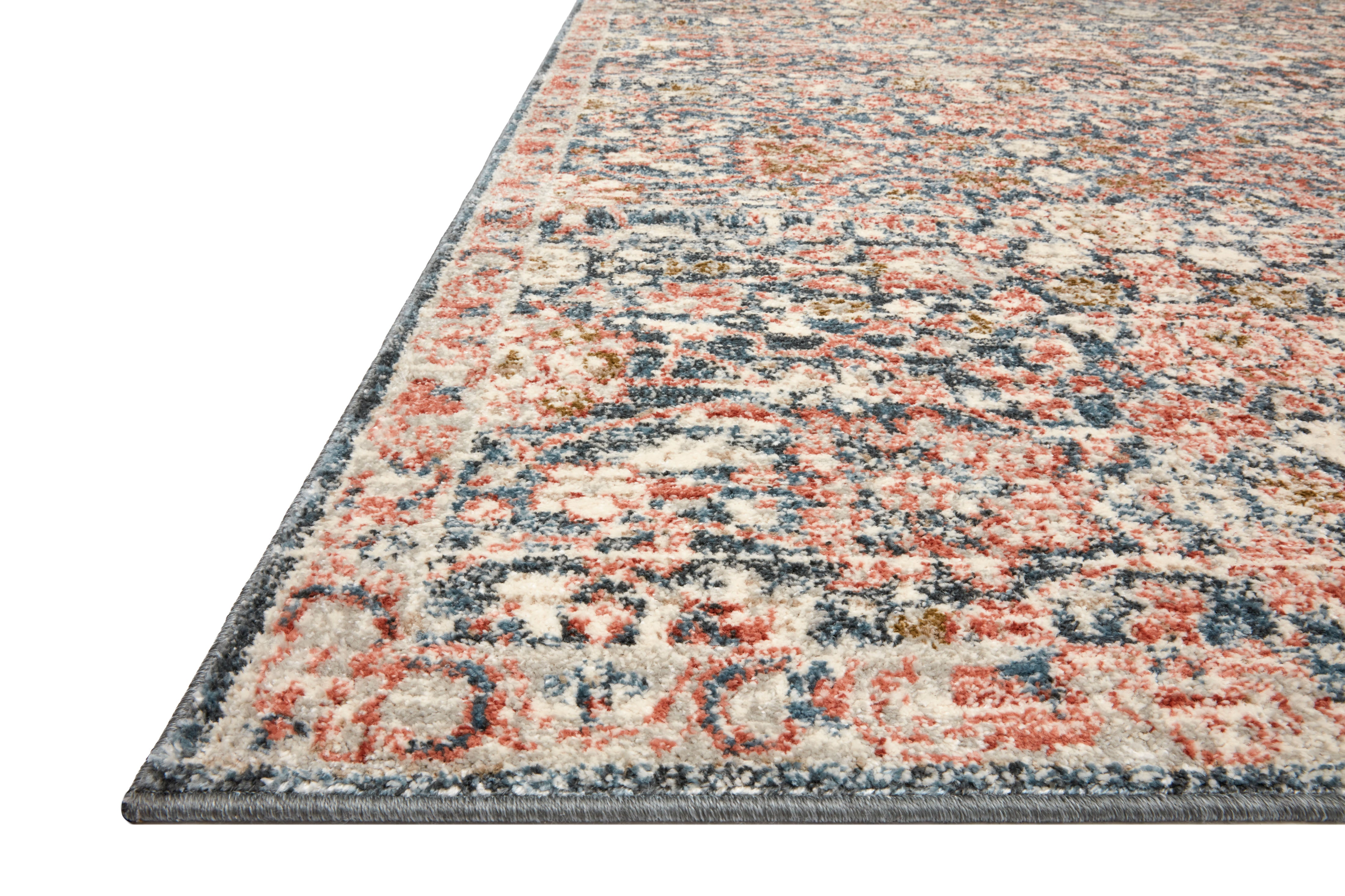 Loloi Saban Navy / Rust Rug Loloi