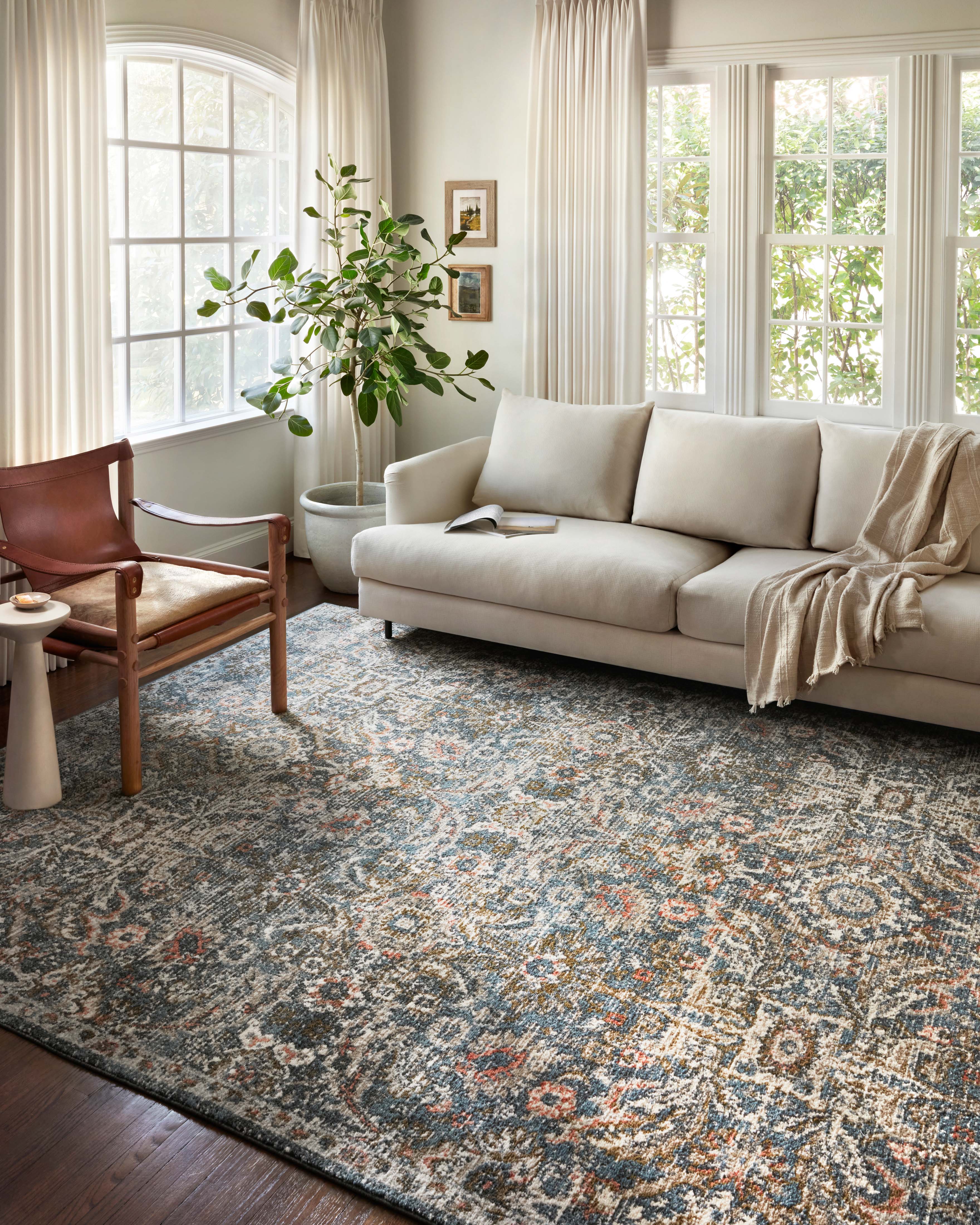 Loloi Saban Blue / Sand Rug Loloi