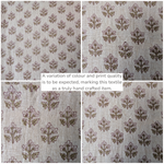 Sadie Block Print Pillow Cover 1 - PILLOWS - Block print - neutral ORNA HOUSE
