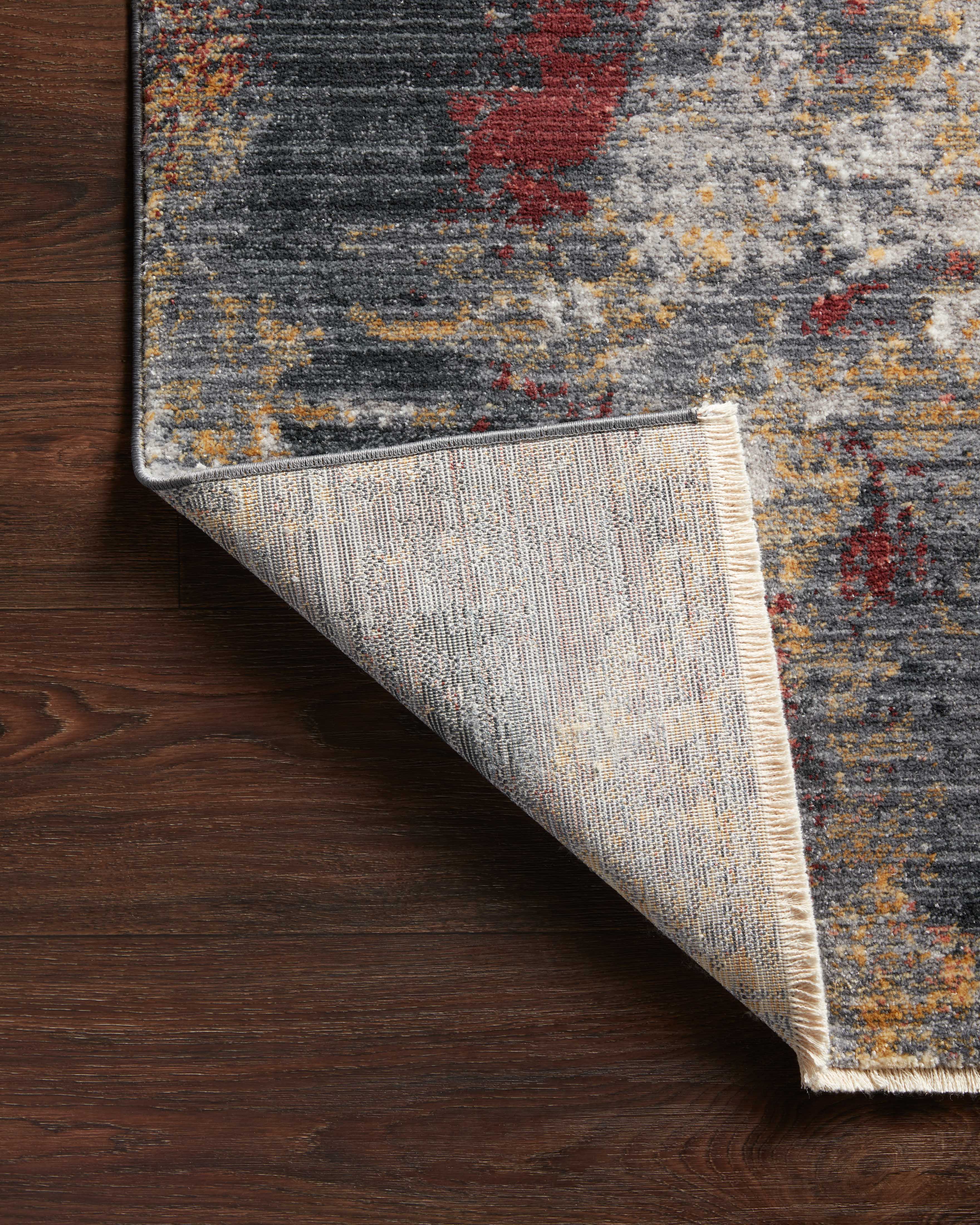 Loloi Samra Dk. Grey / Spice Rug Loloi