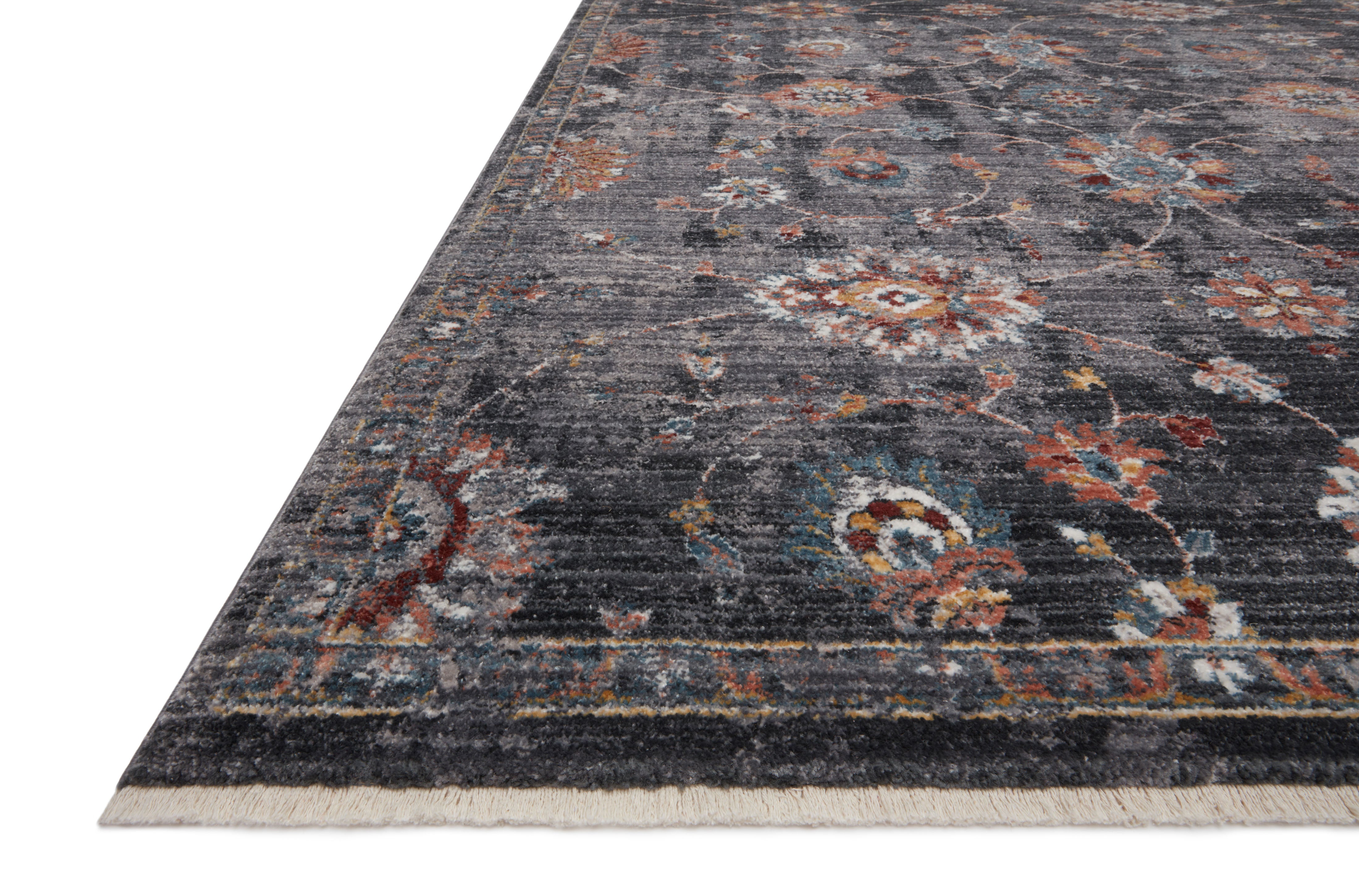 Loloi Samra Charcoal / Multi Rug Loloi