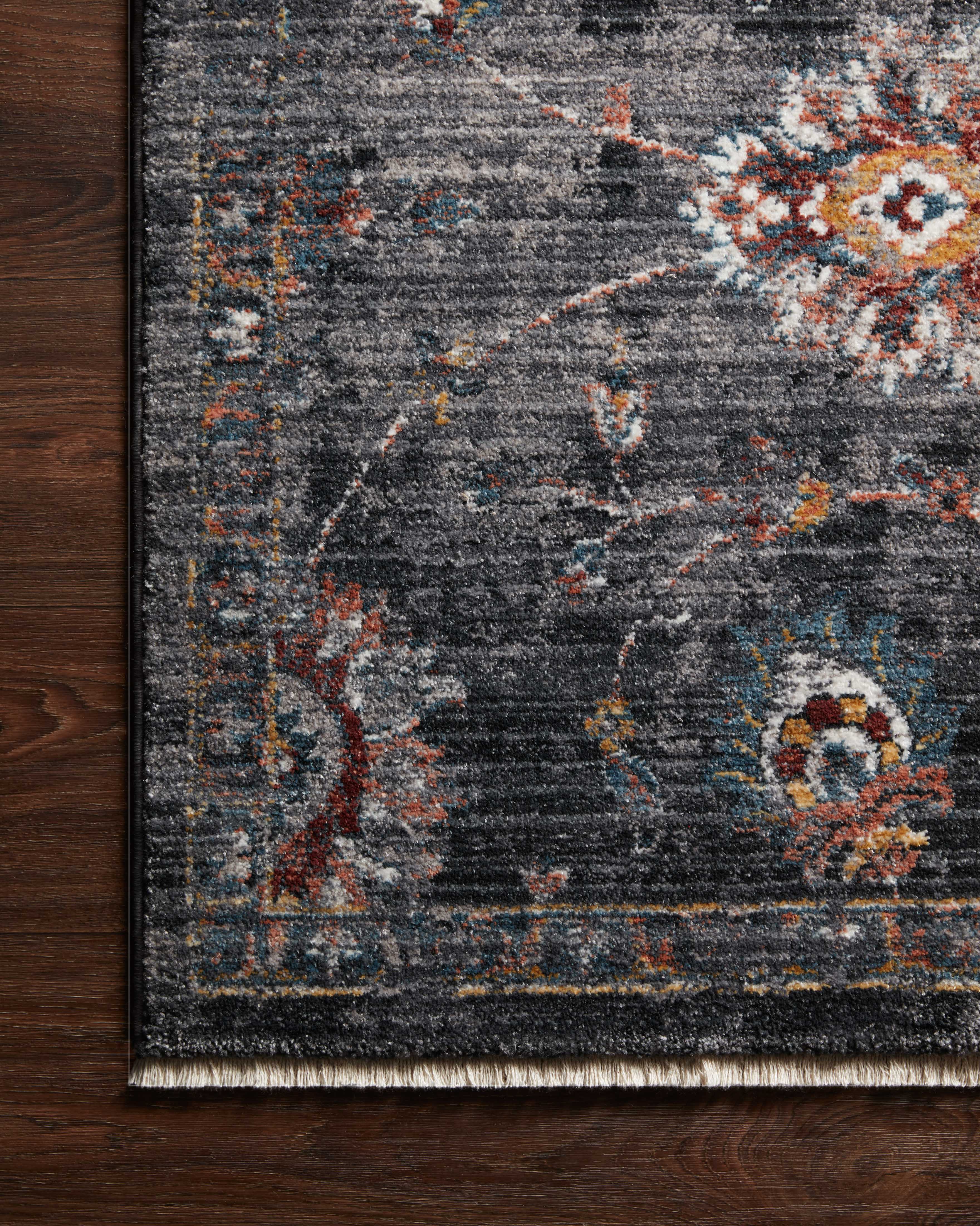 Loloi Samra Charcoal / Multi Rug Loloi
