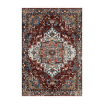 Loloi Samra Brick / Grey Rug Loloi 18" x 18"