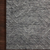 Magnolia Home By Joanna Gaines x Loloi Sarah Charcoal Rug RUGS - wool Loloi