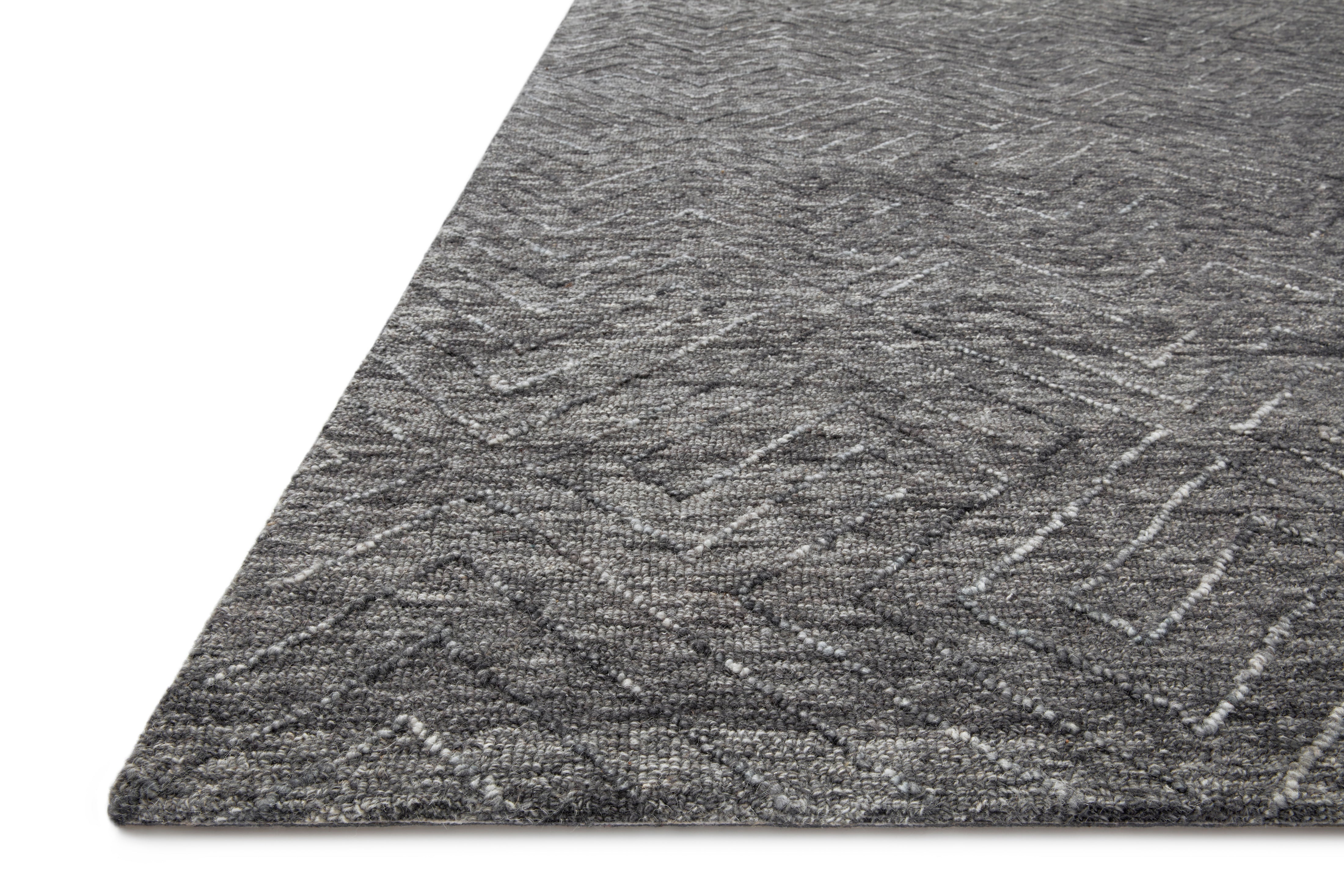 OVERSTOCK RUG - Loloi Sarah Charcoal Rug - 8'6" x 12' IN STORE - Sale Rug Loloi