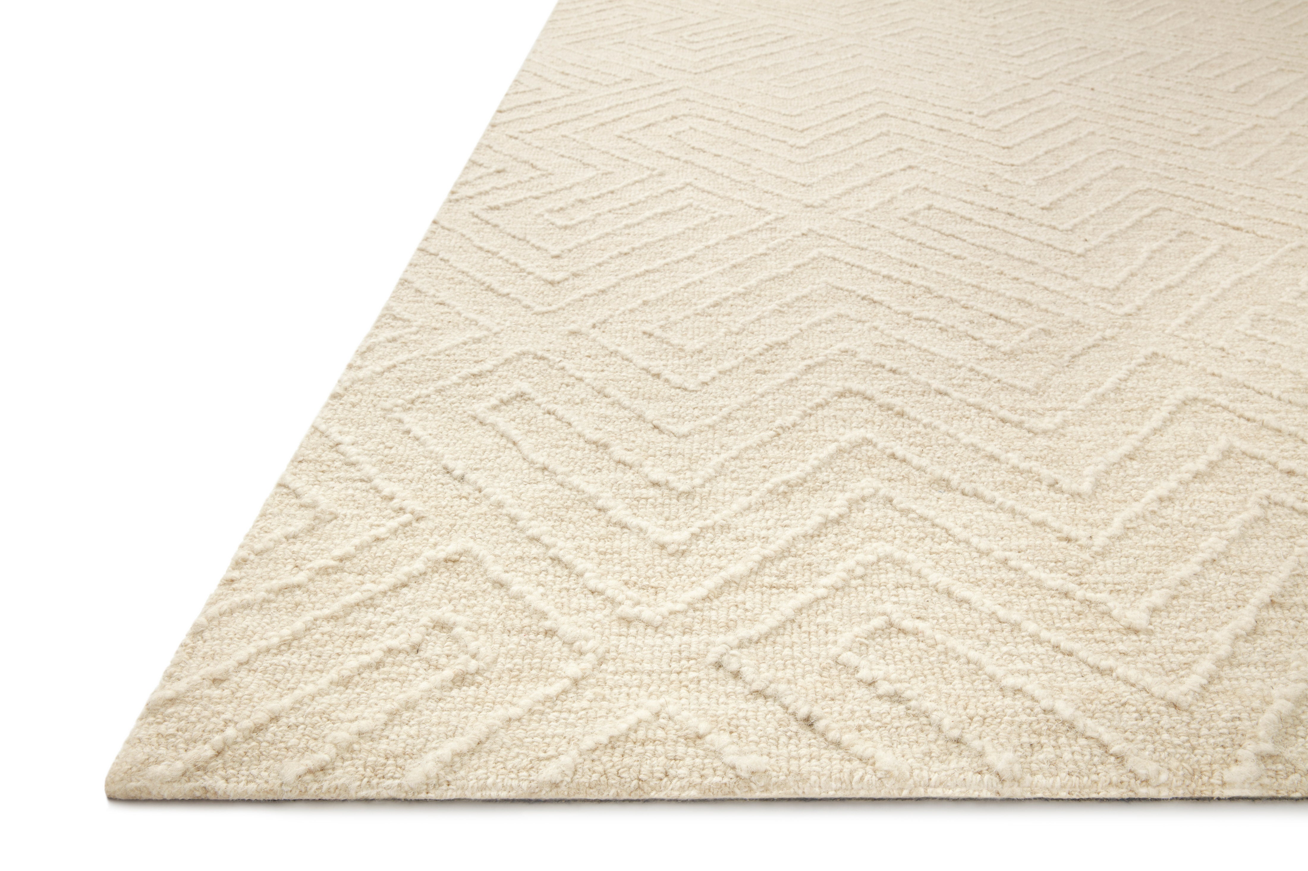 Magnolia Home By Joanna Gaines x Loloi Sarah Ivory Rug RUGS - wool Loloi
