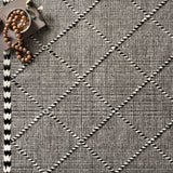 Loloi Sawyer Black Rug RUGS - wool Loloi