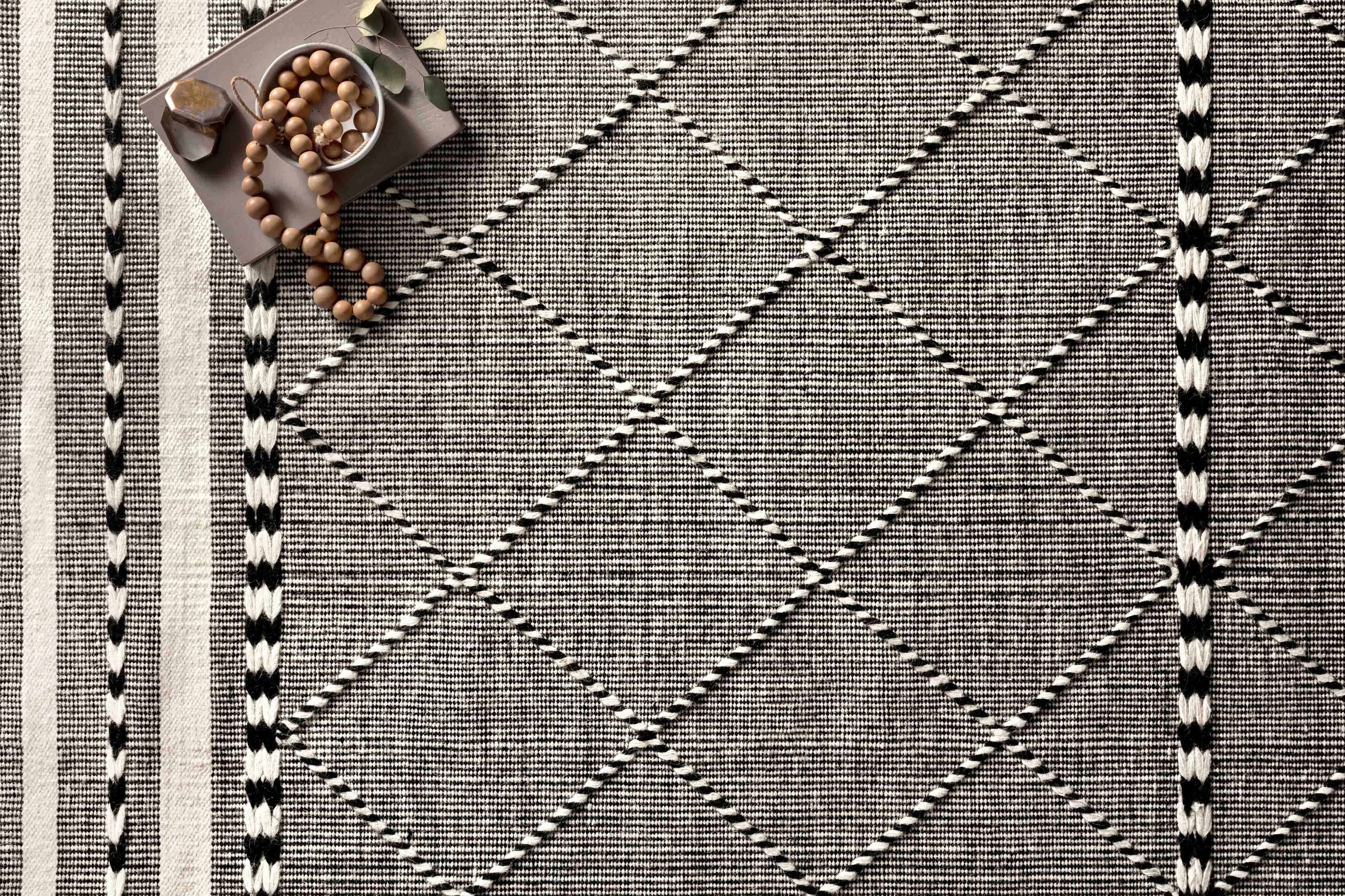 Loloi Sawyer Black Rug RUGS - wool Loloi