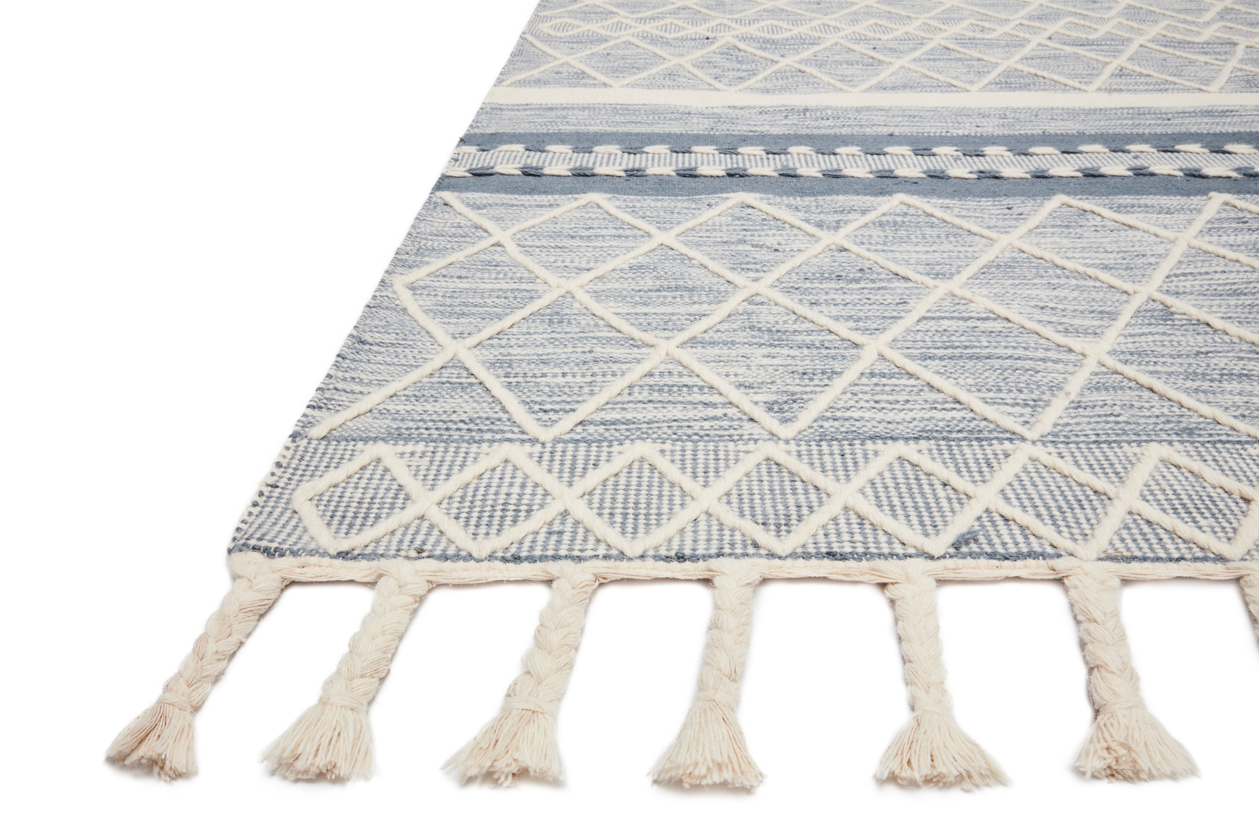 Loloi Sawyer Teal Rug RUGS - wool Loloi