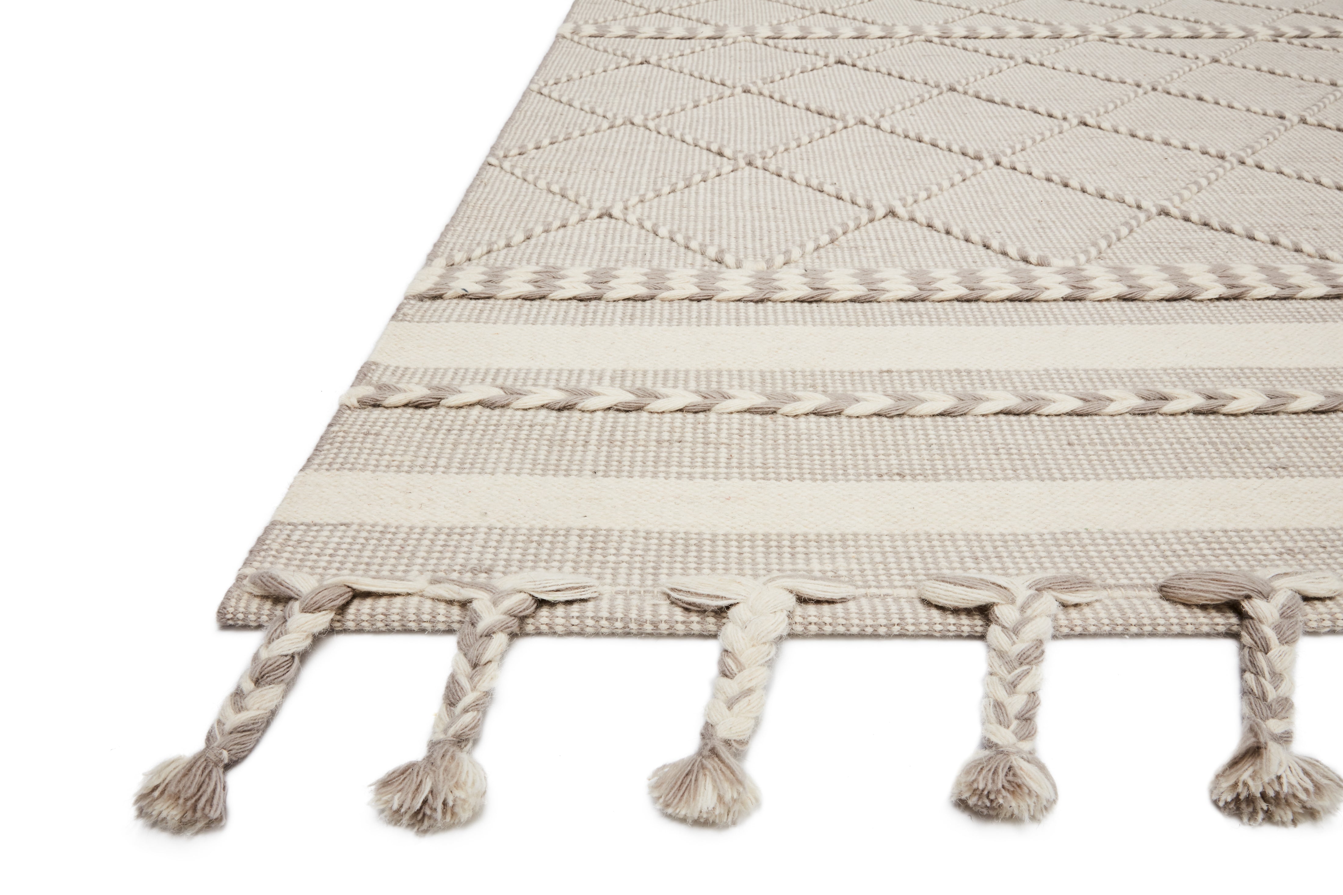 Loloi Sawyer Silver Rug RUGS - wool Loloi