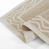 Sablebrook Taupe Border Rug