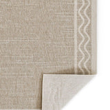 Sablebrook Taupe Border Rug