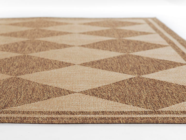 Sablebrook Natural Diamond Rug 5-Rugs - indoor/outdoor Momeni