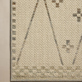 Loloi Saylor Ivory / Pebble Sample Indoor/Outdoor Rug RUGS - synthetic Loloi