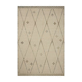 Loloi Saylor Ivory / Pebble Sample Indoor/Outdoor Rug
