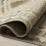 Loloi Saylor Ivory / Granite Indoor/Outdoor Rug RUGS - synthetic Loloi