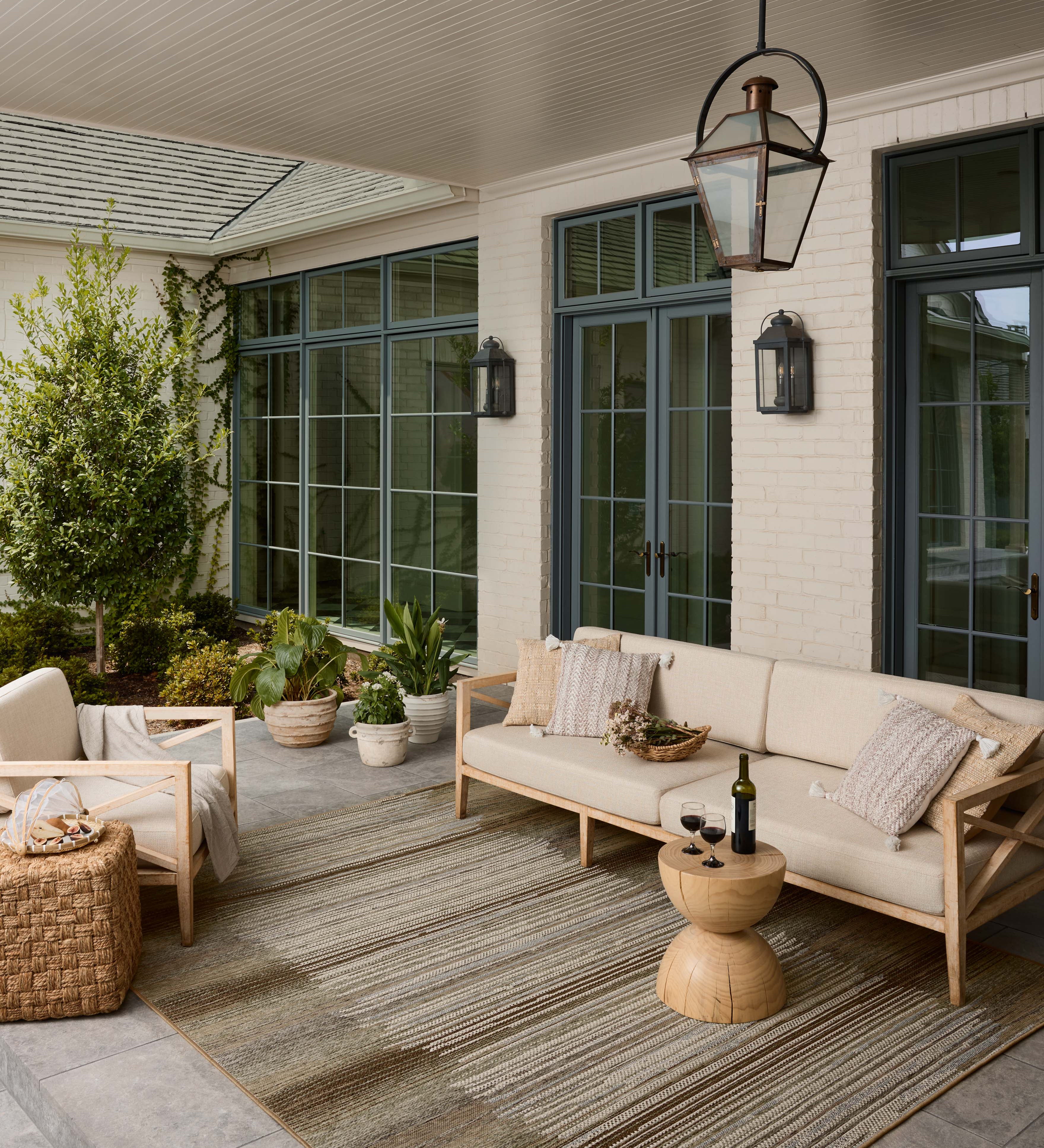Loloi Saylor Earth / Natural Sample Indoor/Outdoor Rug RUGS - synthetic Loloi