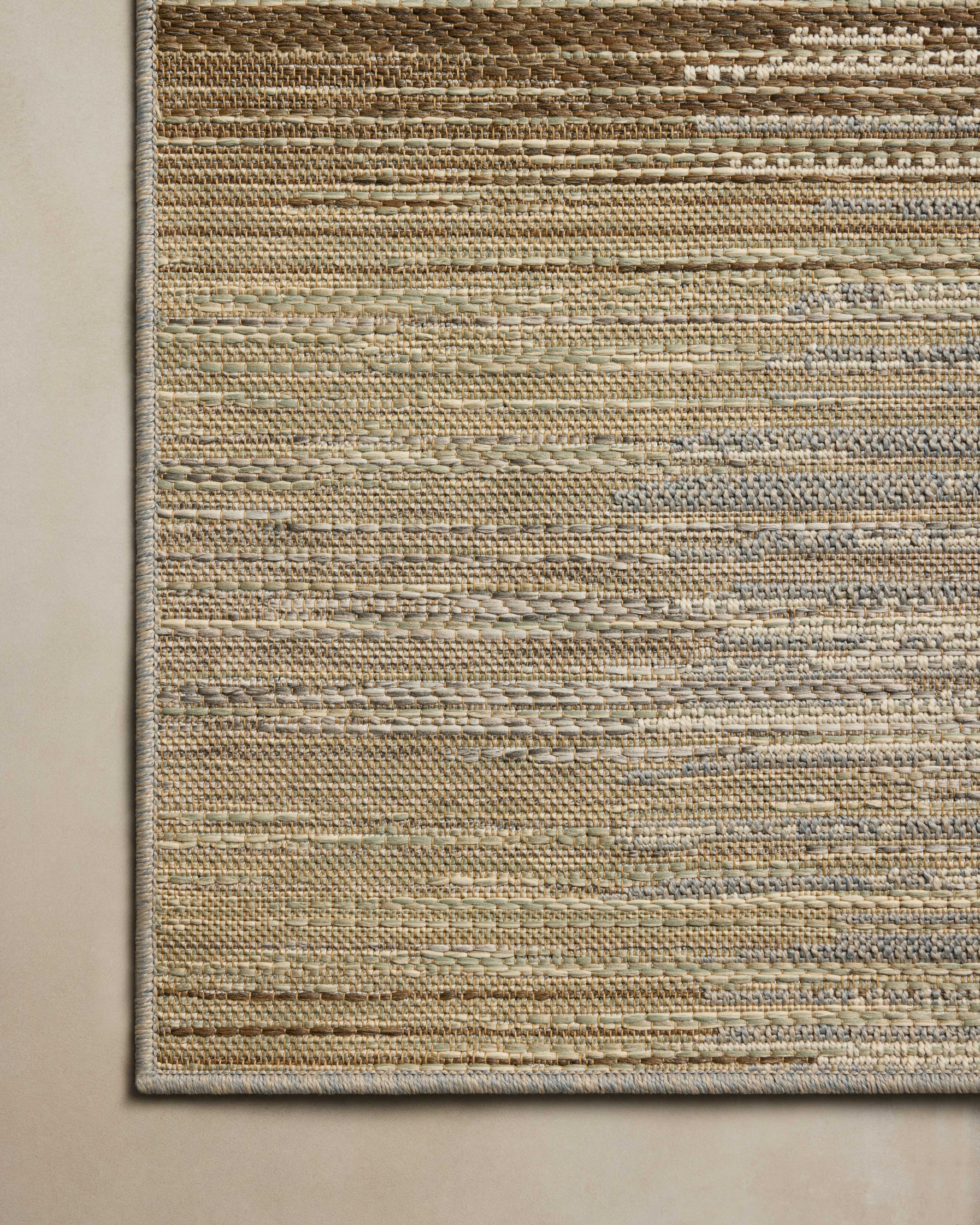 Loloi Saylor Earth / Natural Indoor/Outdoor Rug RUGS - synthetic Loloi