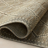 Loloi Saylor Stone / Ivory Indoor/Outdoor Rug RUGS - synthetic Loloi